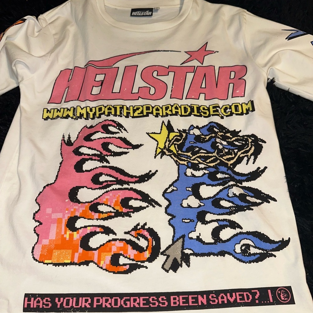 Hellstar pixel Long Sleeve Tee
